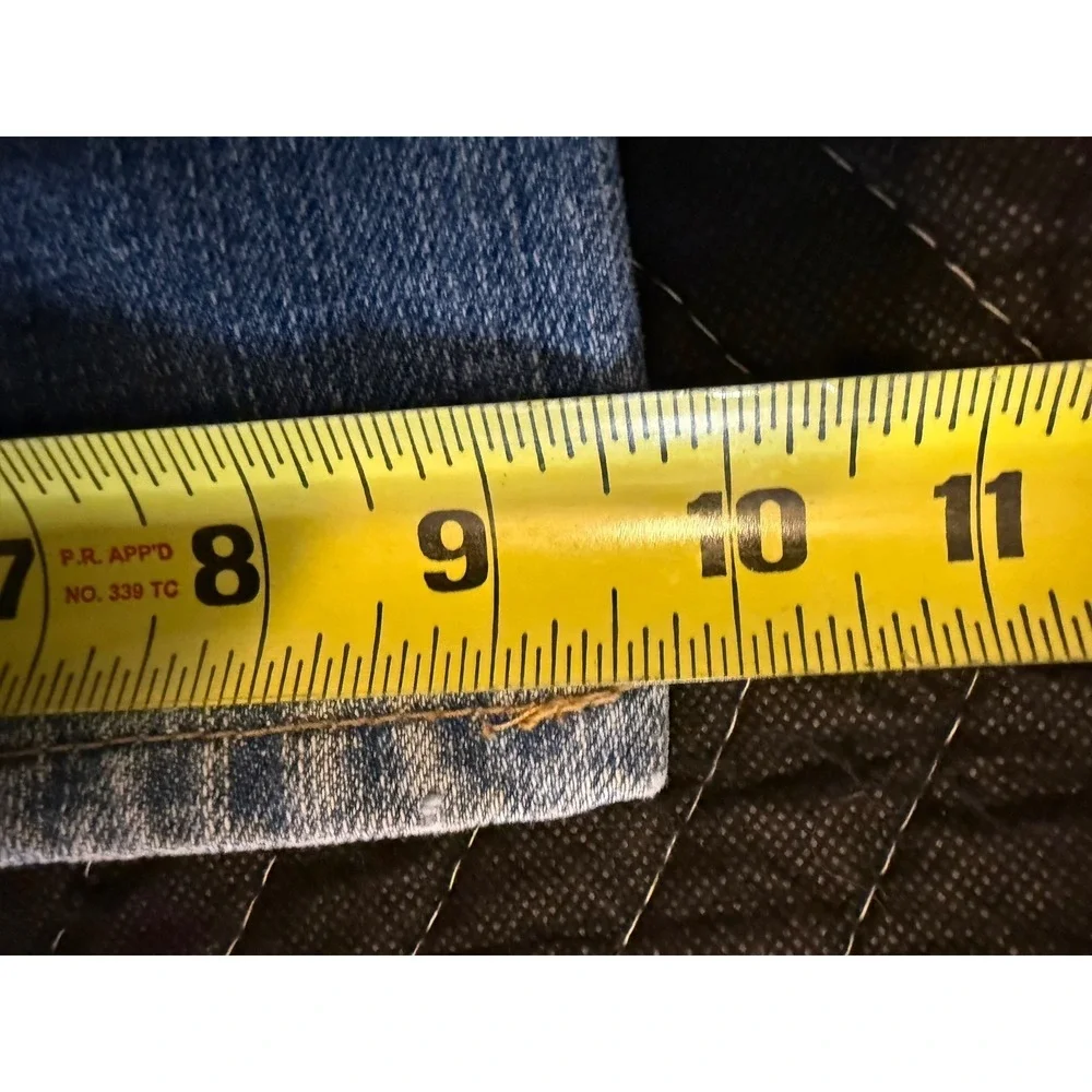 Levi's 527 Slim Bootcut Jeans Mens 38x30 Blue Red Tab 100% Cotton Denim